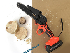 6 polegadas Mini Chainsaw elétrico Handheld