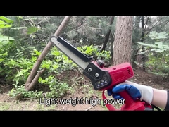 Serra de cadeia sem escova sem corda do poder um Handheld a pilhas de 8 polegadas