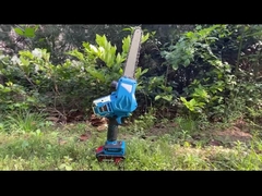 Da serra de cadeia Handheld elétrica de 8/10 de polegada do Woodworking ferramenta elétrica sem corda a pilhas da serra de cadeia