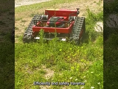 O gás de controle remoto do cortador de grama do robô pôs a multi finalidade 190CC