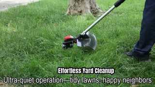 Aparador sem fio 21V para limpeza fácil de jardim