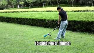 Poder dobrável do cortador de grama sem fio 21V