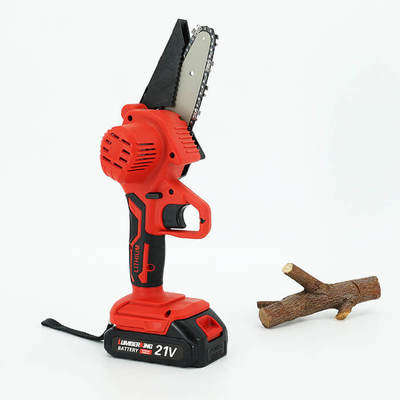 High Quality Garden Hand Tools Mini Chainsaw Cordless Electric Lithium Chainsaw