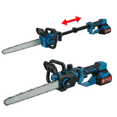 Serra elétrica telescópica de 12 polegadas para poda de árvores